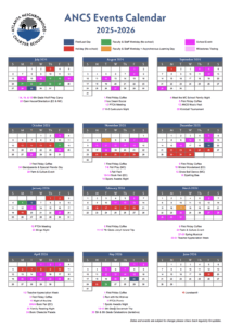 2025-26 Events Calendar