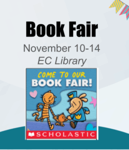 Fall Scholastic Book Fair