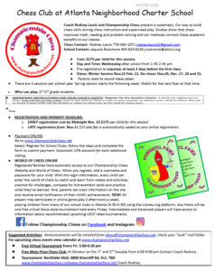 Chess Club – Winter Session