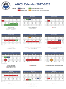 2027-2028 School Calendar