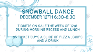 Snowball Dance This Friday